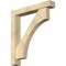 Ekena Millwork Westlake Block Rough Sawn Bracket w/ Offset Brace, Douglas Fir, 6"W x 36"D x 40"H BKT0604X36X40WTL05RDF - alternate 1